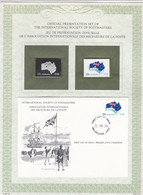 1981 Timbre Argent + Timbre Neuf + Enveloppe 1er Jour, Fête Nationale Australienne . FDC - Ungebraucht