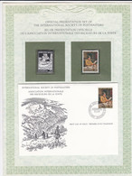 1981 Timbre Argent + Timbre Neuf + Enveloppe 1er Jour, Albert Anker. FDC - Nuovi