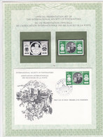 1981 Timbre Argent + Timbre Neuf + Enveloppe 1er Jour, 25e Anniversaire Du Mariage Princier, FDC - FDC