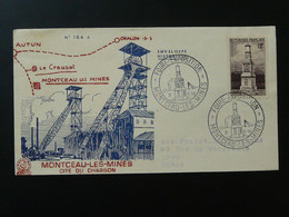 FDC Mine Cité Du Charbon Montceau Les Mines 71 Saone Et Loire 1956 (ex 1) - Altri