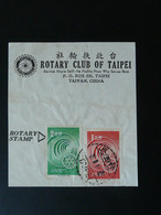 Bande De Journal Newspaper Cover Rotary Club Of Taipei Taiwan 1965 - Storia Postale
