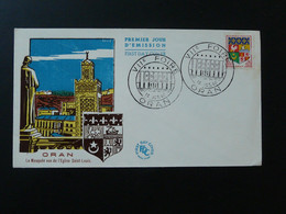 FDC Mosquée Et Eglise St-Louis Foire D'Oran Algérie 1960 (ex 2) - FDC