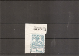 Belgique ( 238 XXX -MNH - Coin De Feuille "DEPOT 1926 " ) - 1910-1911 Caritas