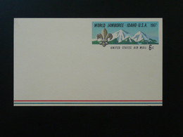 Entier Postal Stationery Card Scout Jamboree USA 1967 - 1961-80