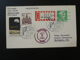 Entier Postal Stationery Card Espace Space Robert Goddard Ausstellung Mulheim 1969 - 1961-80