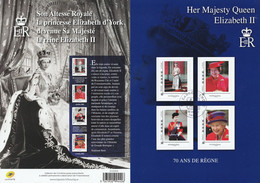 FRANCE 2022 COLLECTOR Obl TAD 19/09/22 "Elizabeth II 70 Ans De Règne / Her Majesty Queen Elizabeth II" - MTAM-2022-515 - Collectors