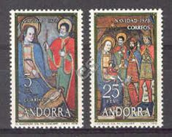 Andorra - 1978, Navidad E=120-21 S=106-07 (**) - Nuevos