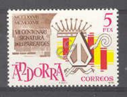 Andorra - 1978, Cent Pareatges E=119 S=105 (**) - Nuevos