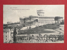 Cartolina - Volterra ( Pisa ) - Antica Fortezza - 1907 - Pisa