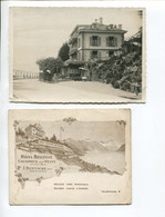 Suisse CHEXBRES SUR VEVEY Hotel Bellevue CPASM Plus Depliant 1947 - Chexbres
