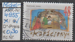 2004 - UNGARN -  SM "Weihnachten" 48 Ft Mehrfärbig - O Gestempelt - S.Scan (hu 4955o) - Used Stamps