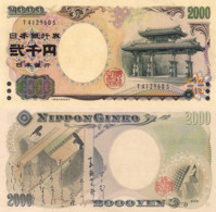 JAPAN 2000 Yen, Year Of  2000, P103a, Comm. Of G8 Economic Summit In Okinawa, UNC - Japon