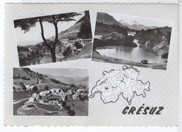 SUISSE - CRESUZ Crésuz ( Gruyère ) - Vue Aérienne - Multivues - Crésuz