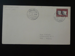 Obliteration Sur Lettre Postmark On Cover Kullorsuaq Groenland Greenland 1989 (ex 1) - Postmarks