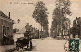 La Flèche - La Route De Bazouges - Attelage - Café Caudon - La Fleche