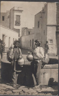 1910 Ca. México.Aguadores, A La Dech. Capilla Del Señor De La Humildad En Manzanares (Puente De La Merced).Nunca Vista - Mexico