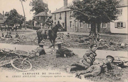 WW1 - BRITISH ARMY - CYCLIST COMPANY TAKING A BREAK - Guerra 1914-18