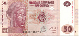 Congo 50 Francs 2013 Unc - République Démocratique Du Congo & Zaïre