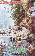 Télécarte Japon * FEMME EROTIQUE (7386) BATH * PHONECARD JAPAN * TELEFONKARTE *  BATHCLOTHES LINGERIE - Fashion