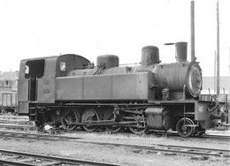 Locomotive 141T N°40 Corpet-Louvet à Caudry 1955 Photo Rifault Photo Véritable. - Matériel