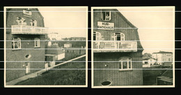 2x Orig. Foto Um 1962 Büsum Im Kreis Dithmarschen, Blick Auf Das Kur Badehaus, Ortspartie - Buesum