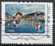 FRANCE Montimbramoi Collector UEFA EURO FOOT LYON Oblitéré - Used Stamps