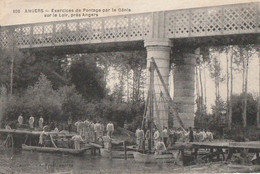 ANGERS. - Exercices De Pontage Par Le Génie Sur Le Loir - Angers