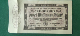 GERMANIA Solingen 2 Milione  Mark 1923 - [11] Local Banknote Issues
