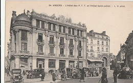 ANGERS. - L'Hôtel Des P.T.T. Et L'Hôtel Saint-Julien - Angers