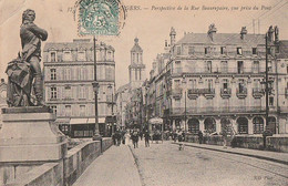 ANGERS. - Perspective De La Rue Beaurepaire, Vue Prise Du Pont - Angers