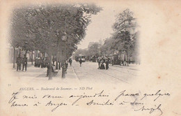 ANGERS. -  Boulevard De Saumur. Carte Précurseur De 1901 - Angers