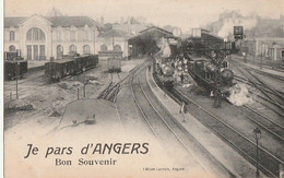 ANGERS. - Je Pars D'Angers - Bon Souvenir - Angers