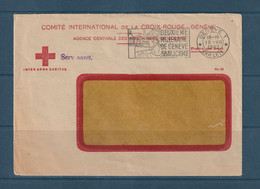 ⭐ Croix Rouge - Lettre Comité International De La Croix Rouge - Genève - Service Sanitaire - 1942 ⭐ - Vrijstelling Van Portkosten