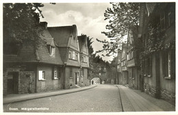 ESSEN Ruhrgebiet 1939 Ansichtskarte S/w " Siedlungsstrasse In Margarethenhöhe " Carte Postale - Essen