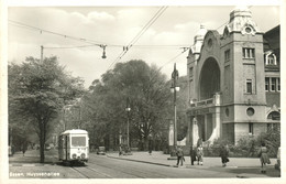 ESSEN Ruhrgebiet 1939 Ansichtskarte S/w " Huyssenallee Viele Personen Strassenbahn " Carte Postale - Essen