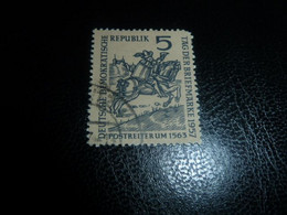 Ddr - Tag Der Briefmarke 1957 - Postreiter Um 1563 - Val 5 - Brun Clair Et Noir - Oblitéré - Année 1957 - - Gebraucht