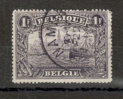 BELGIUM USED STAMP - Mi.No. 125 - Perf 15 -1915/20. - 1914-1915 Croix-Rouge