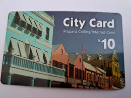 BERMUDA  $10,-  LOGIC  BERMUDA    CITY CARD / DIFFERENT BACKSIDE /    PREPAID CARD  Fine USED  **11255** - Bermude