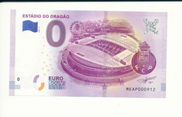 Billet Touristique 0 Euro - ESTÁDIO DO DRAGÃO PORTO - MEAP - 2018-2 - N°  912 - Billet épuisé - Autres & Non Classés