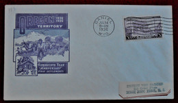 Enveloppe Illustrée/ 100th Anniversary Oregon Territory 1936/ SC#783 / Oblitération Wyoming - 1851-1940