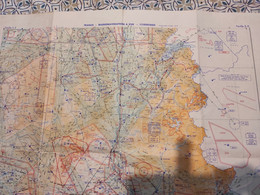 Carte Aéronotique Radionavigation à Vue Feuille SE - Mapas Geográficas