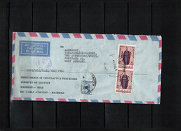 Iraq 1972 Interesting Airmail Letter - Irak