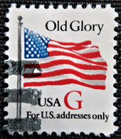 Timbres Des Etats-Unis 1994 Flag - Old Glory - "G" Stamps For Domestic Use (32 Cents)  Stampworld N° 2647A - Usados