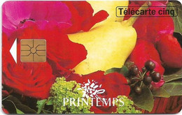 France - Printemps, Fete Des Meres - Gn355 - 04.1997, Chip Gem1A Symm. Black, 5Units, 16.000ex, Used - 5 Unità