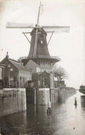 Gorinchem Haven Molen Oude Fotokaart Uit 1917 1330 - Gorinchem