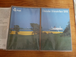 Danmark Jahrbuch Yearbook 1991 Postfrisch ** - Annate Complete