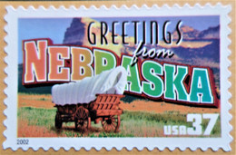 Timbres Des Etats-Unis 2002 Greetings From America Stampworld N° 3802 - Usados