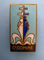 Insigne Aviso Dragueur - Commandant Domine - 43 X 25 Mm - Augis - Navy