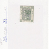 7704) Hong Kong 1900 Mint No Hinge Crease - Ungebraucht