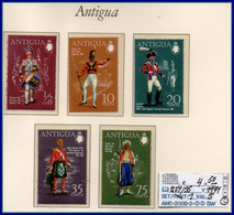 AMERICA:#ANTIGUA#MILITARIA# UNIFORMS##SET#USED# (AMC-200S-2) (11) - Antigua Y Barbuda (1981-...)